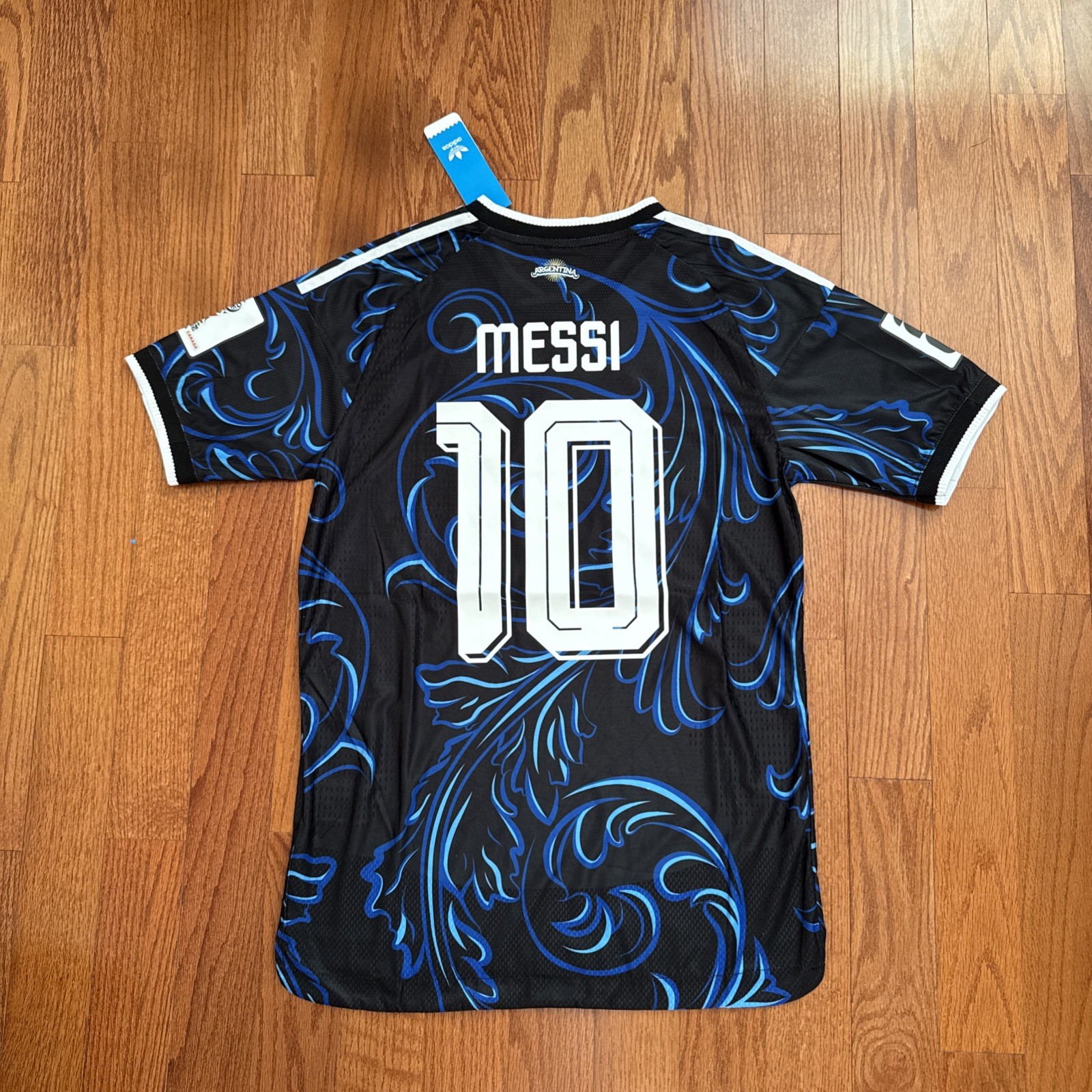 Argentina Home Soccer Jersey PLAYER VERSION Messi #10 World Cup 2026 Medium