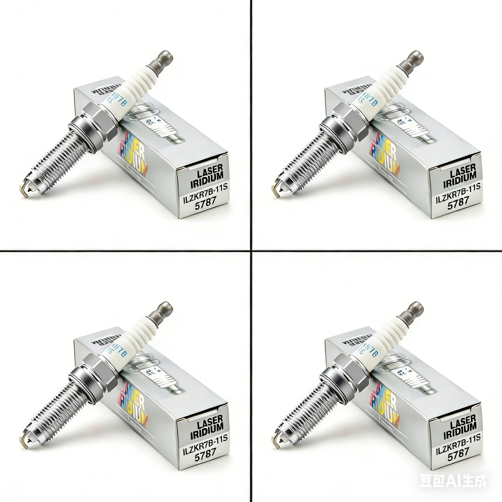 4PCS OEM 12290-R48-H01 Honda ACURA ILZKR7B-11S Iridium Spark Plugs NGK 5787 New