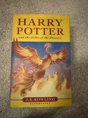 Harry Potter Order of the Phoenix 1st Edition Misprint Collectible 766 Pages