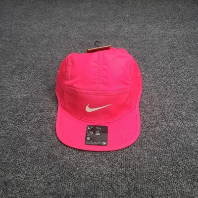 Nike Hat Fly Cap Strapback L / XL Hyper Pink DriFit Unstructured
