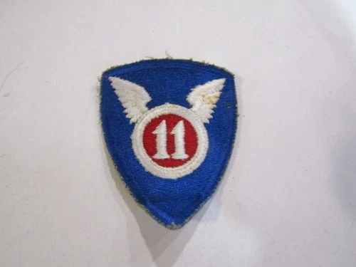 VINTAGE US MILITARY PATCH WW2 ERA US ARMY 11TH AIRBORNE DIVISION