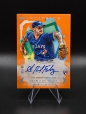 2019 Inception Emerging Stars Autographs Orange #RESSRF Sean Reid-Foley SP/50!