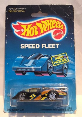 Hot Wheels 1989 Speed Fleet Sol-Aire CX4 UH wheel variation