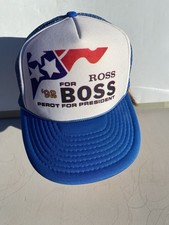 Ross The Boss Perot For President ‘92 CAP Trucker Mesh