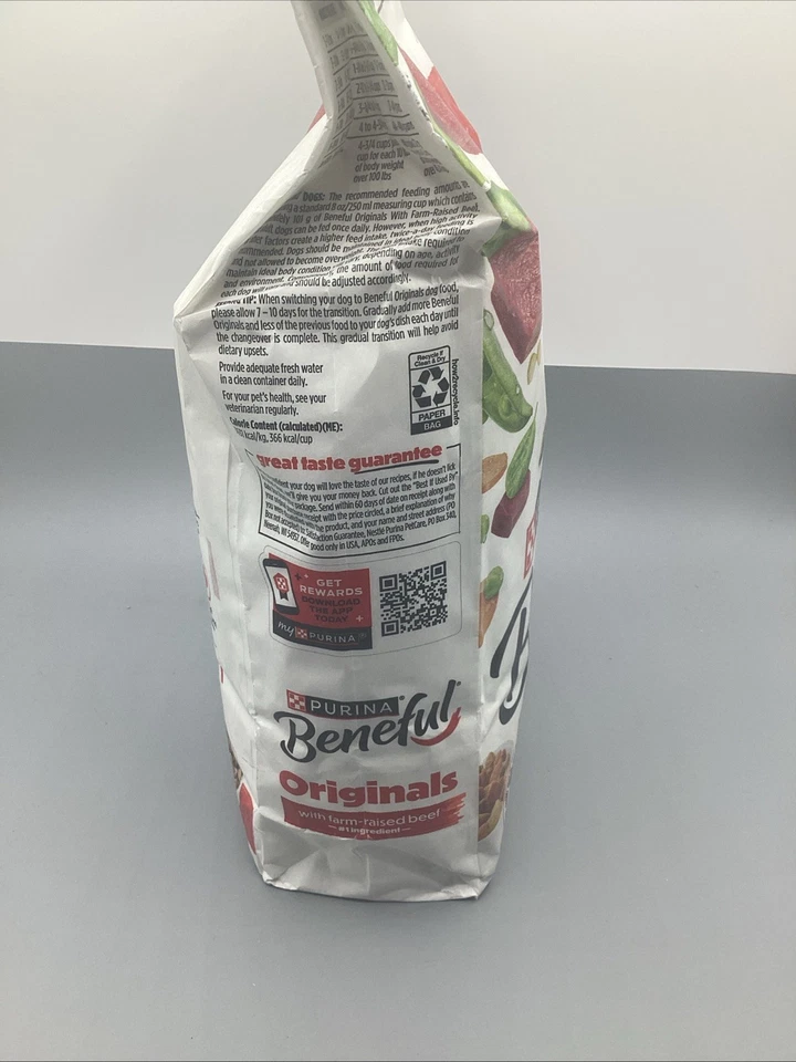 Purina Originals con carne de res criada en granja alimento natural para perros receta seca con... Foto 3 de 4