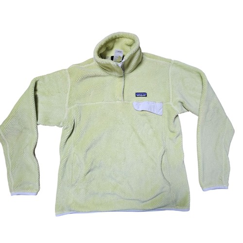 Patagonia Womens Re-Tool Snap-T Pullover Sweater L Polartec Fleece Outdoor - Picture 7 of 10
