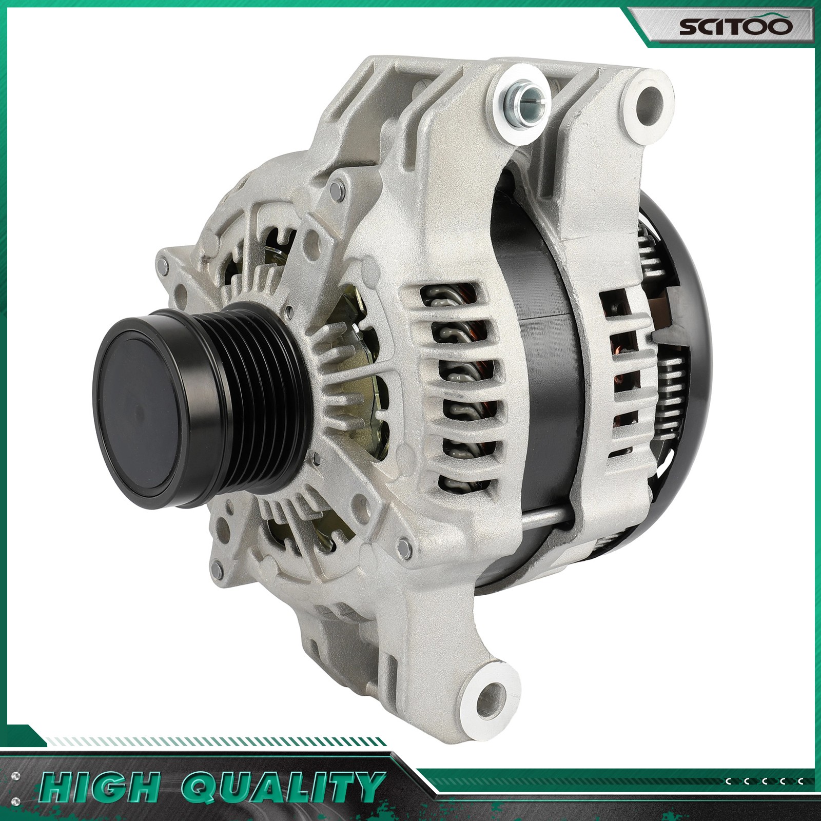 SCITOO Alternator for Maserati Ghibli 14-19,Quattroporte 13-19 200A 104210-6990