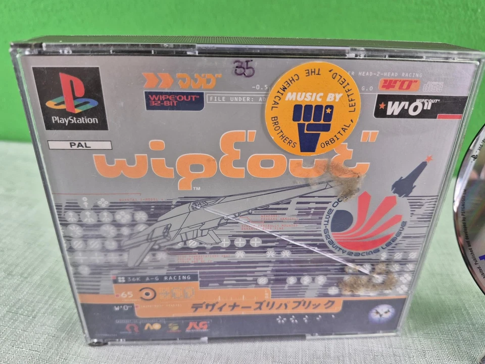 WipEout / Wip Eout PS1 / Playstation 1 !! BigBox !! Europa !! - Bild 2 von 4