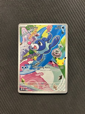 Pokemon TCG Popplio MEP 045! NM Condition! See Description!