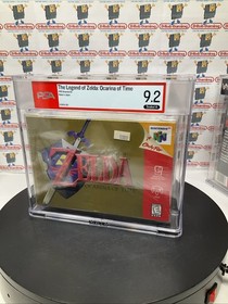 Legend Of Zelda Ocarina Of Time N64 MIJ Standard Release Sealed VGA WATA CGC PSA