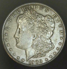 1900-P $1 Morgan Silver Dollar 90% Silver 29uctt0901