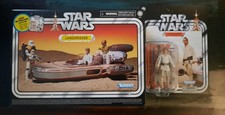 Star Wars Hasbro Landspeeder & Luke Skywalker...