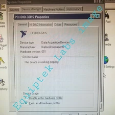 NI PCI-DIO-32HS DAQ Device for NI PCI-6533 TESTED! for Labview applications USA