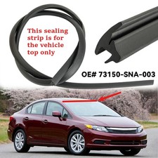 Oem Top Front Windshield Molding Seal 73150-sna-003 For Honda Civic 2006-2011