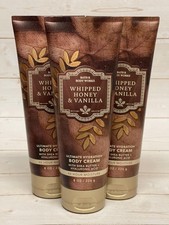 Bath  Body Works Whipped Honey  Vanilla Ultimate Hydration Body Cream x3