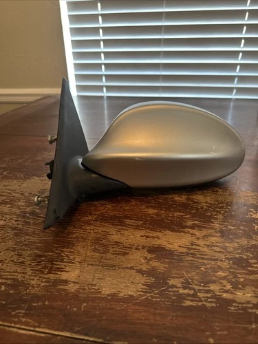 2007-2009 BMW 328i 335i Left Driver Side View Door Mirror In Silver. OEM. D