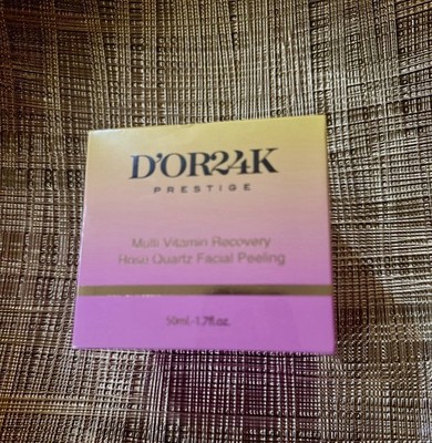 D'OR24K Prestige Facial Peeling Rose Quartz 50ml 1.7oz Alcohol-Free Paraben-Free