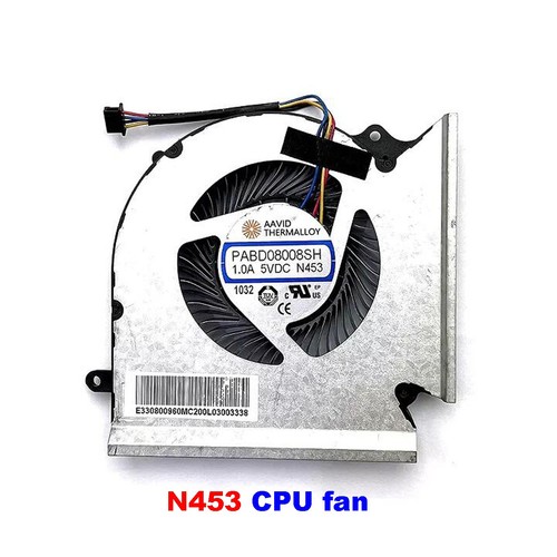 Fit for MSI GE66 GP66 GL66 5VDC 1.0A CPU GPU Fan PABD08008SH N440 N441 N453 N454 - Afbeelding 5 van 7