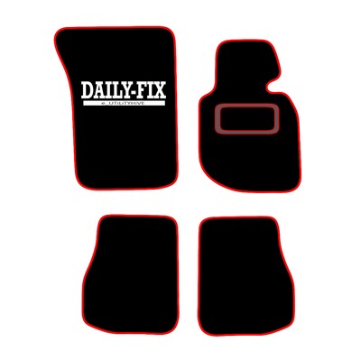 CAR MATS FOR BMW 3 SERIES E36 CONVERTIBLE 1992 TO 1998 ALL WEATHER BLACK CARPET
