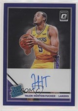 2019 Panini Donruss Optic Purple Prizm Signatures Talen Horton-Tucker Auto 6m7