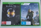 Halo Infinite & Master Chief Collection Xbox One, series X/S PAL- Mint Discs VGC