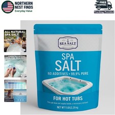Fast-Dissolve Spa Salt for Hot Tubs   5 Lbs, Ideal for Salt Systems  Generators