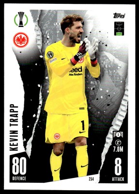 2023-24 Topps Match Attax #254 Kevin Trapp Eintracht Frankfurt