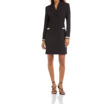 Karen Kane Embellished Cocktail Mini Blazer Dress Size 6