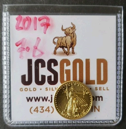 2017 American Gold Eagle 1/10 oz — photo from another recent sale