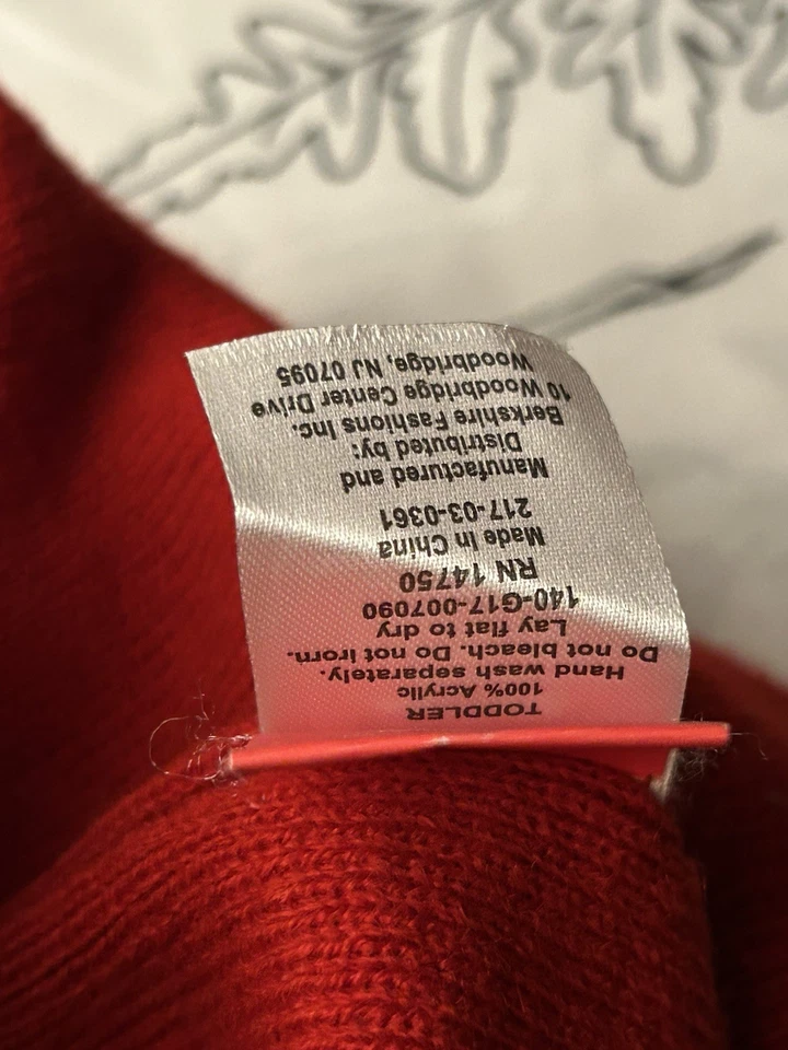 Gorro Daniel Tiger's Neighborhood para niños pequeños Foto 4 de 4