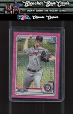 2020 Bowman Jackson Rutledge Chrome Mojo Refractors Pink Base #/199