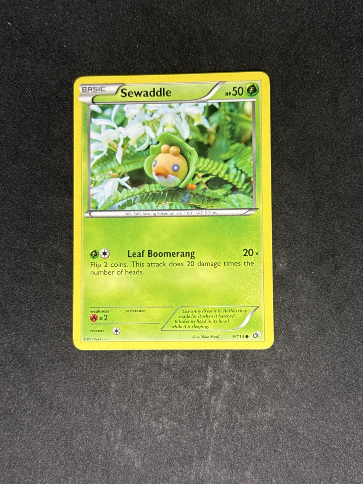 LP Sewaddle 9/113 Legendary Treasures Regular