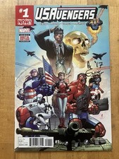 U.S. Avengers #1 Signed Al Ewing Marvel 2017