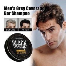 Cleaning And Moisturizing Black Shiny Hair Care Shampoo Soap