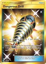 Dangerous Drill - 192/181 - Pokemon Team Up Sun & Moon Secret Rare Card NM on eBay