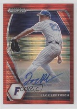 2021 Panini Prizm Draft Picks Red Pulsar 2/11 Jack Leftwich #PDP197 Auto 7eo