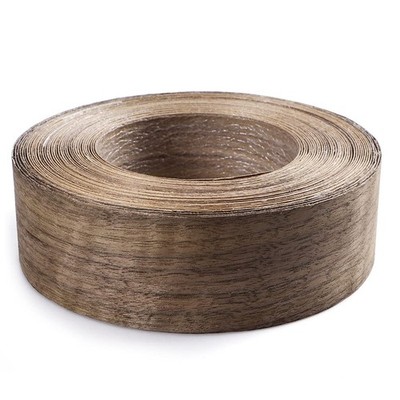 Walnut Wood Veneer Roll, 2 ×50  Plywood Edge Banding Strips, Flexible Veneer ...