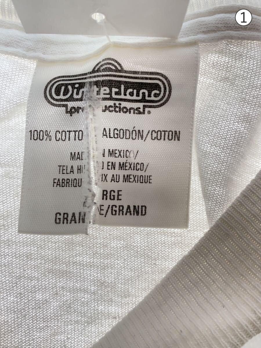 ALTRA T shirt altre marche anni 90 AC DC L cotone bianco usata