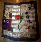 Joan Miro Abstract Silk Scarf 40” Made In Korea VG — photo 1