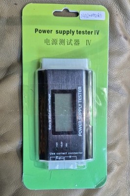 NEW Deluxe ATX12V 20pin 24Pin Digital LCD Voltage Display PC Power Supply Tester