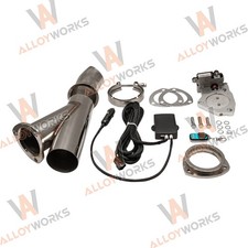 New 3 76mm Remote Control Electric E-cutout Y Pipe Valve System Alloy