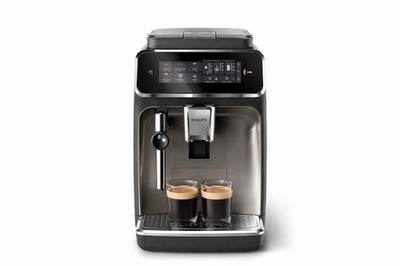 Philips Kaffeevollautomat der 3300 Series in der Farbe Schwarzchrom