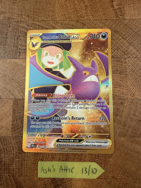 Team Rocket's Crobat ex #242 (Destined Rivals (2025))