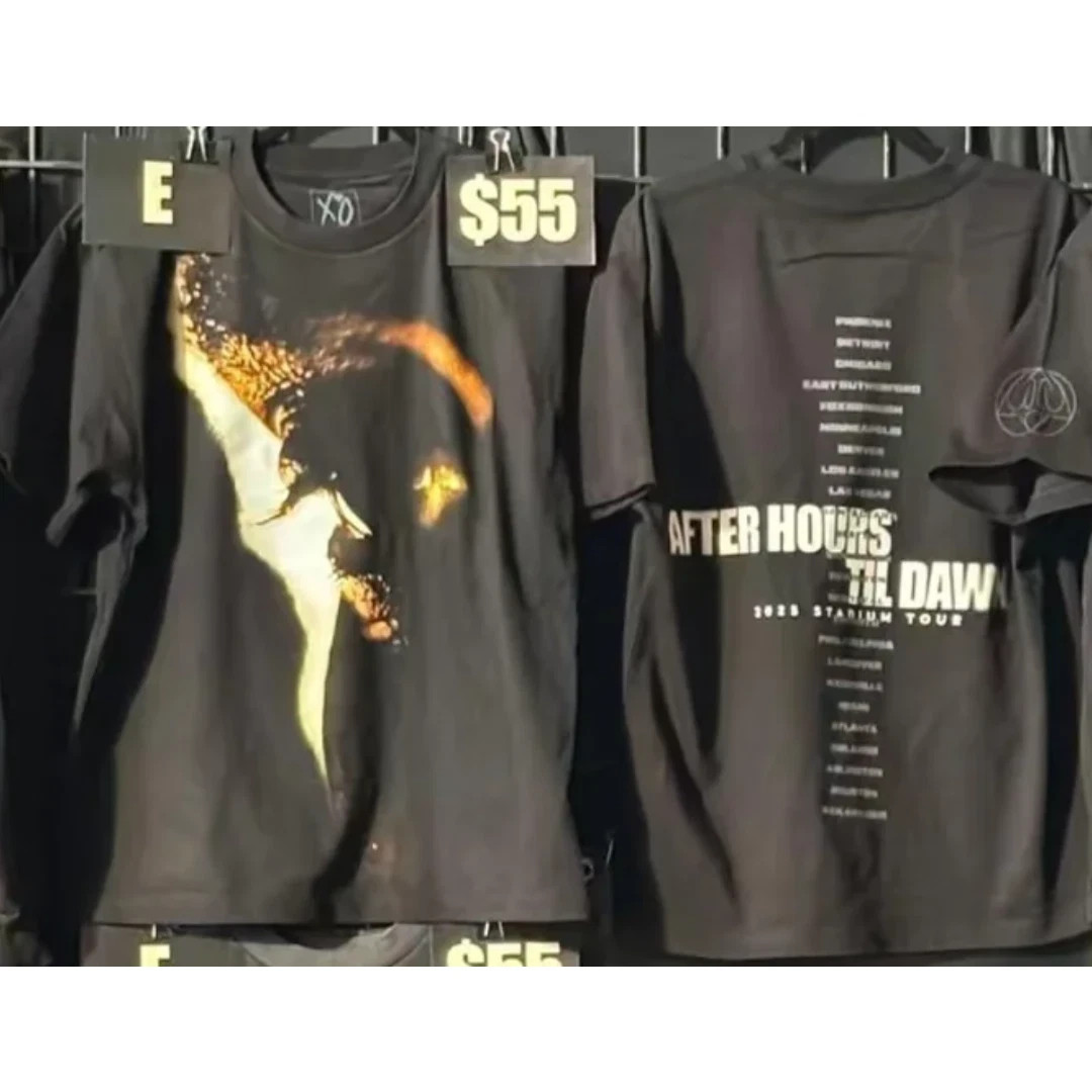 HOT! The Weeknd Australian Tour 2025 Merch T-shirt Unisex 2 sided