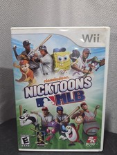 Nicktoons MLB - Nintendo Wii - Sports Game - No Manual Tested And Working 