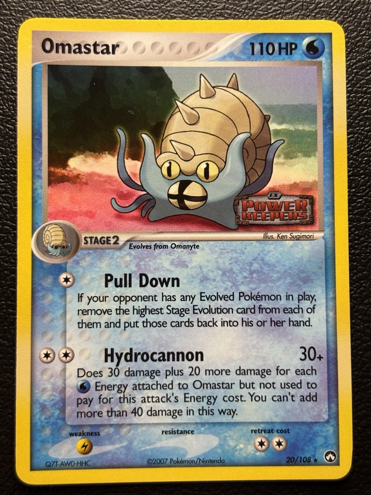 Omastar Rare Power Keepers STAMPED 20/108 NM