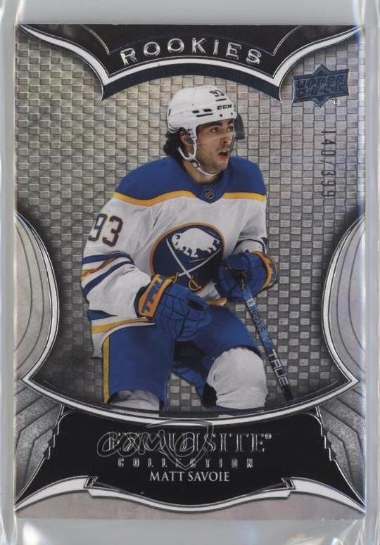 2023 Black Diamond Exquisite Collection Rookies /399 Matthew Savoie Matt RC 0t07