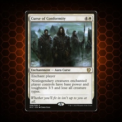 MTG - Curse of Conformity/Fluch der Konformität - MIC - Deutsch - NM