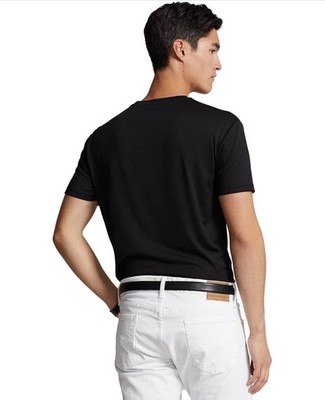 Polo Ralph Lauren Black Classic Fit PERFORMANCE Short Sleeve T