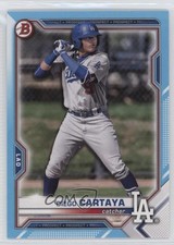 2021 Bowman Draft Sky Blue 363/499 Diego Cartaya #BD-155 4l3